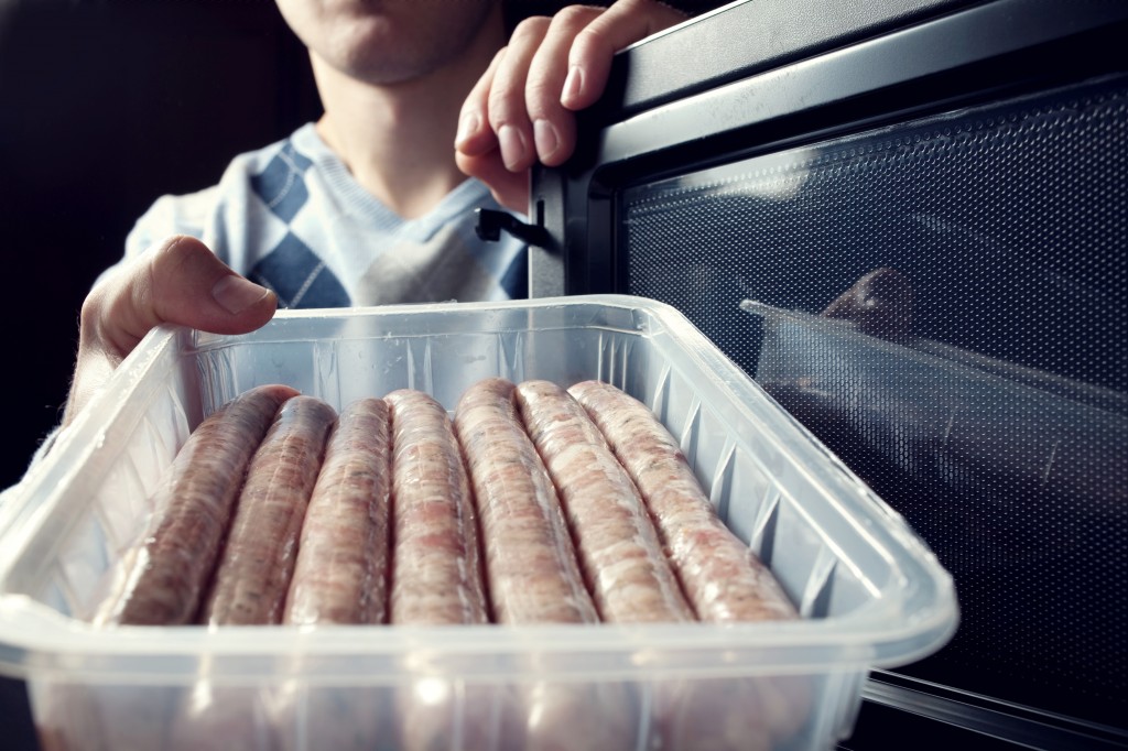 Prepare in the microwave