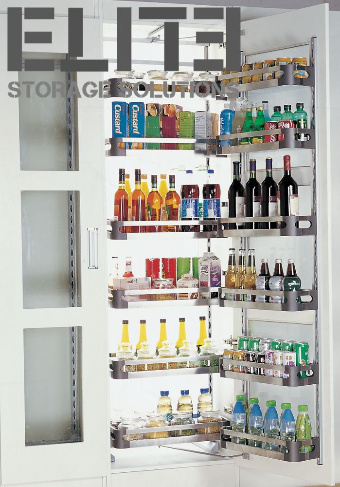 DIY_Kitchen_Storage_solutions_renovations_pull-out_pantry_stainless_steel