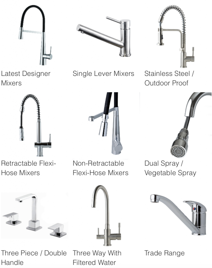 Kitchen tap styles