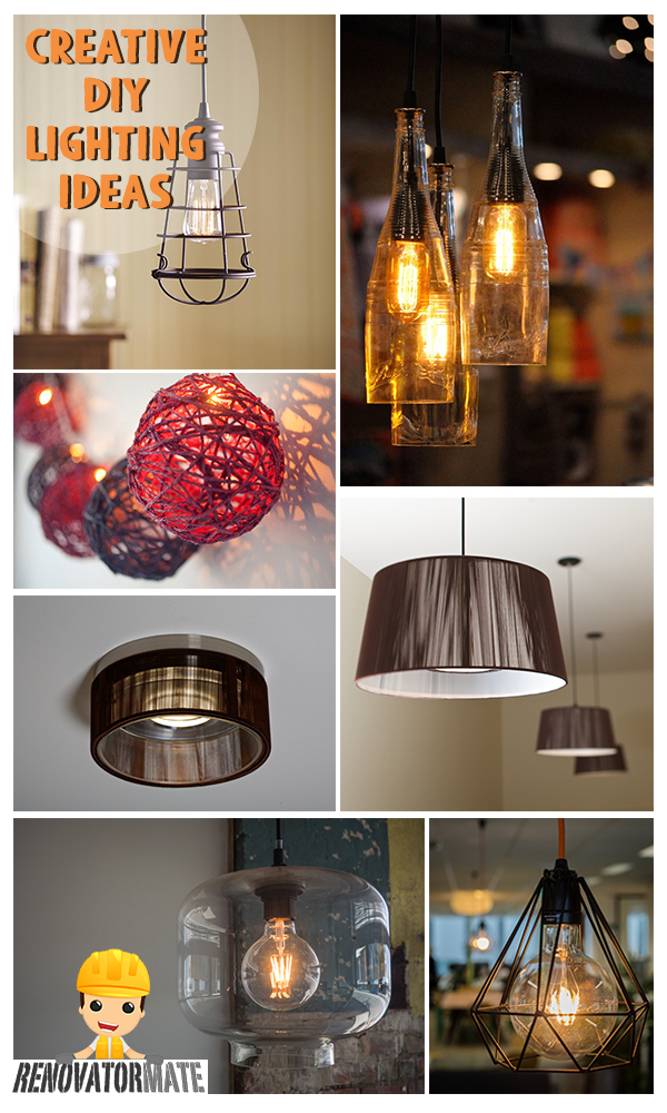 CREATIVE DIY LIGHTING IDEAS Banner