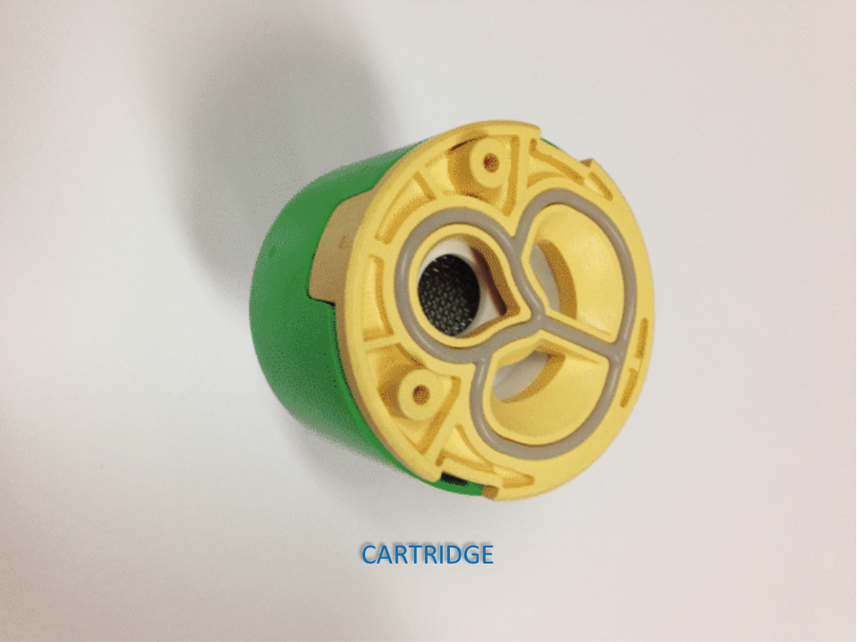 Mixer tap cartridge cartridge of a mixer tap